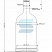 бутылка стеклянная в-28 1л «домашняя»